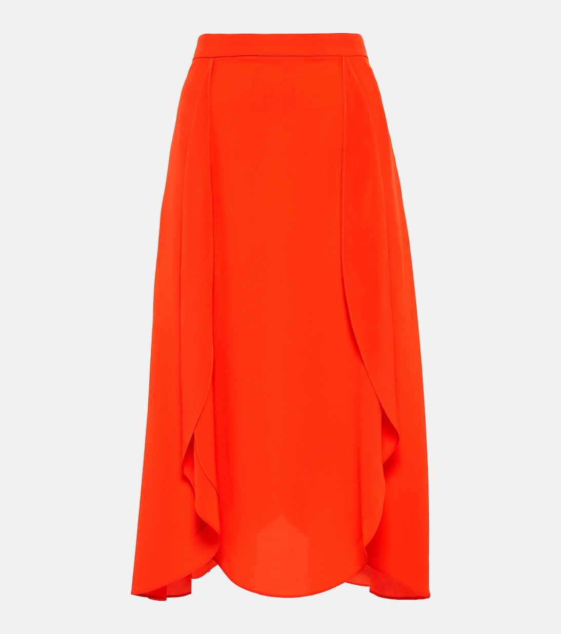 Falda midi de seda | Stella McCartney