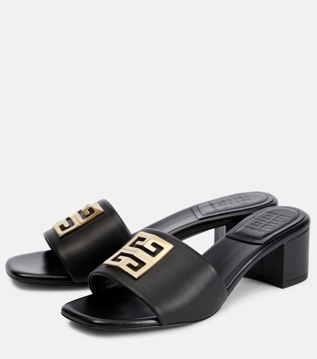 Pantoletten 4G aus Leder | Givenchy