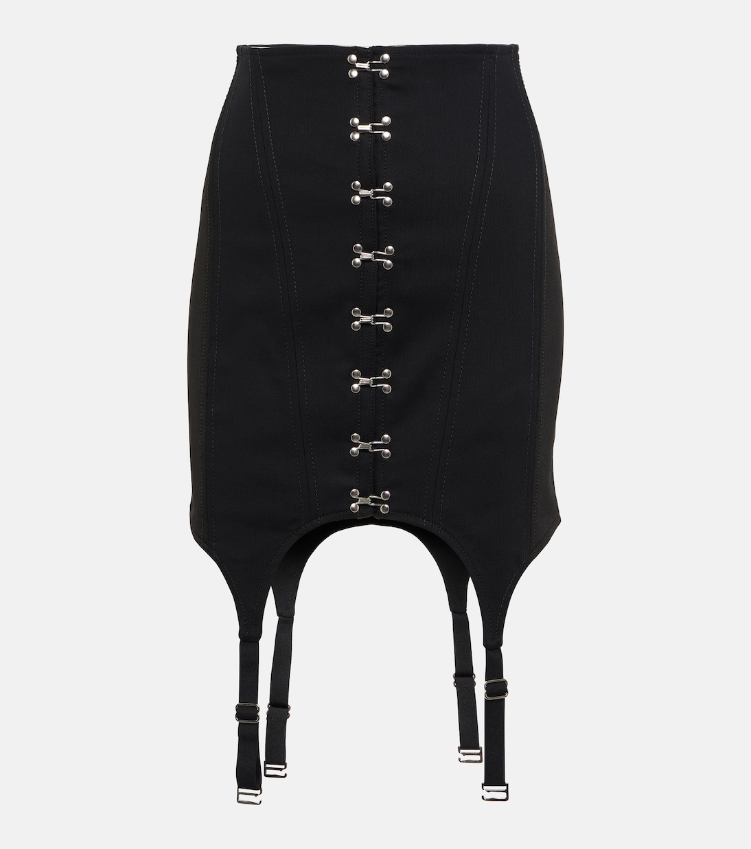 High-rise cotton miniskirt | Dion Lee