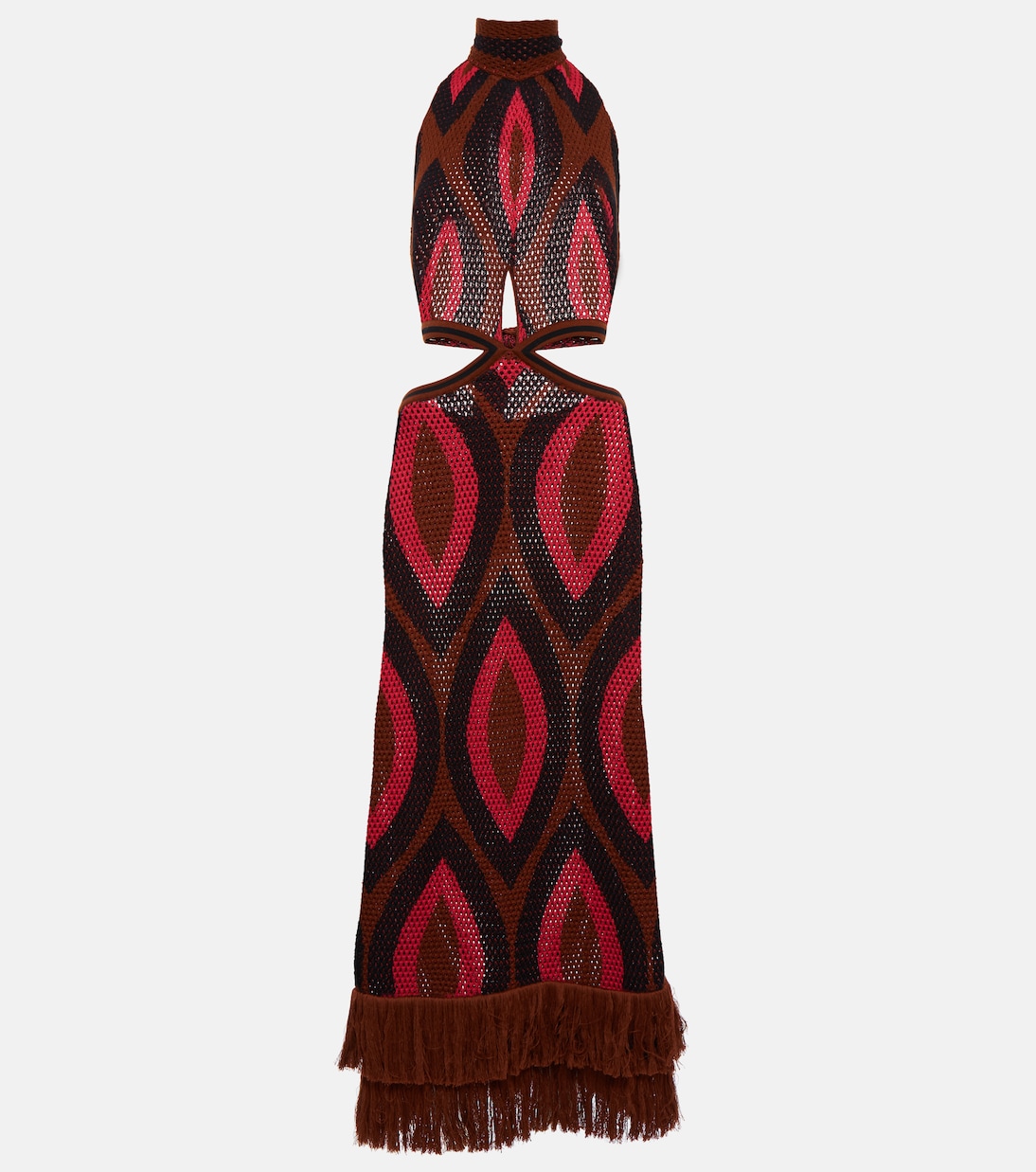 Cutout cotton maxi dress | Johanna Ortiz
