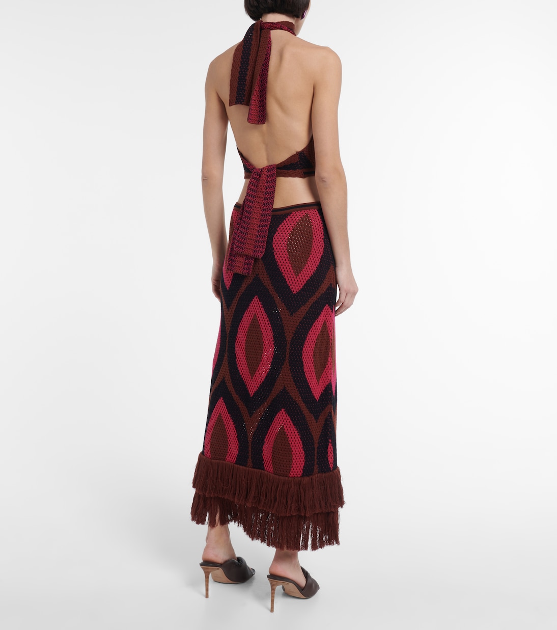 Cutout cotton maxi dress | Johanna Ortiz