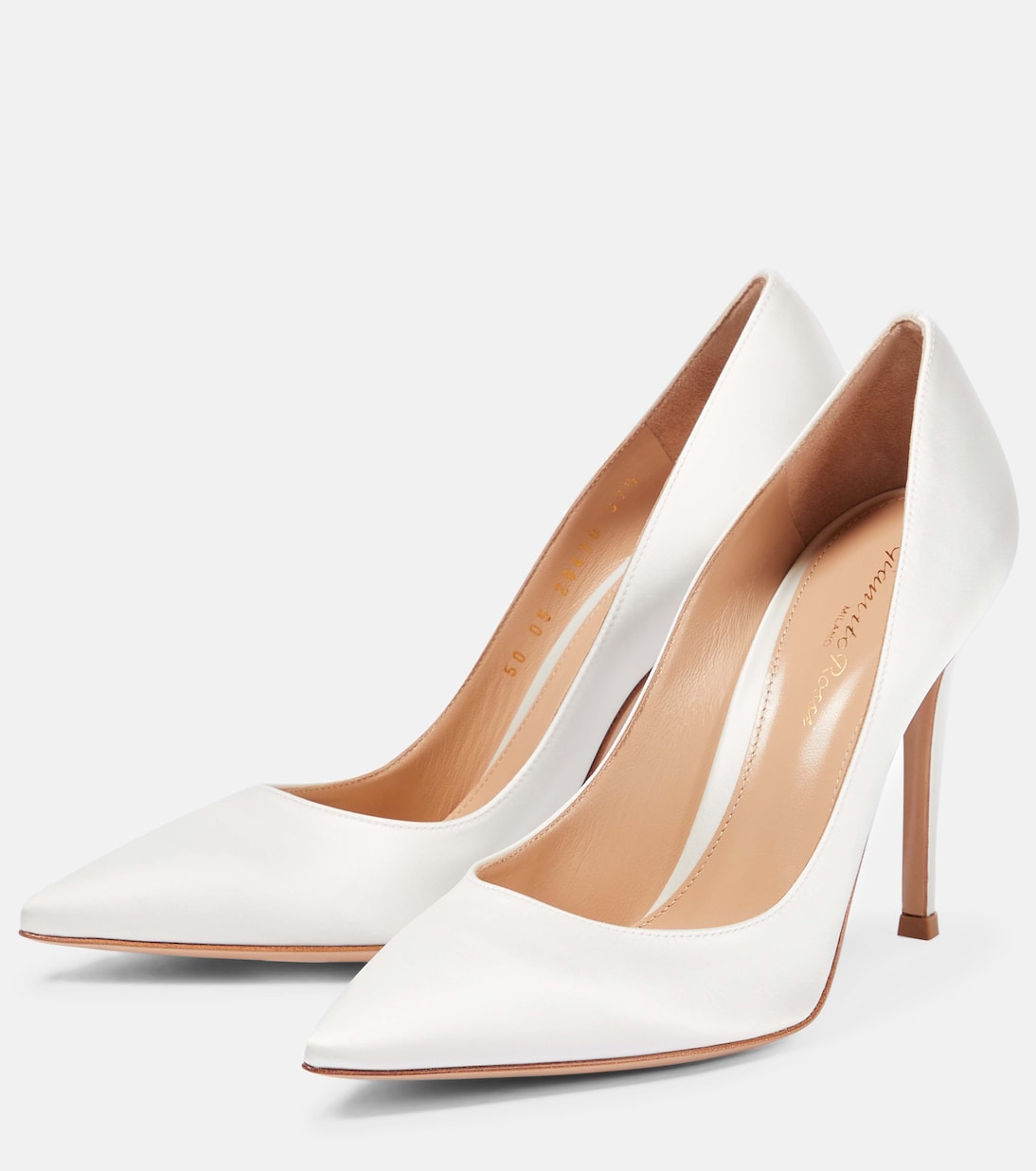 Gianvito 105 silk pumps | Gianvito Rossi