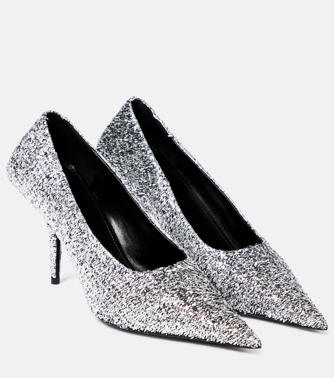 Knife pumps in silver Balenciaga Mytheresa
