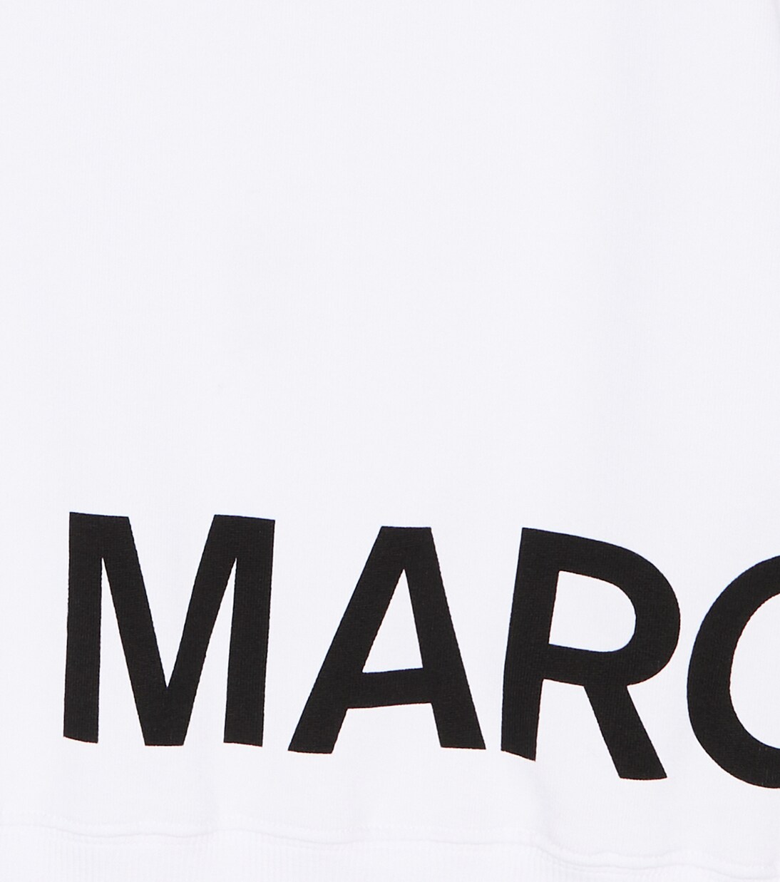 Bedrucktes Sweatshirt aus Baumwolle | MM6 Maison Margiela Kids