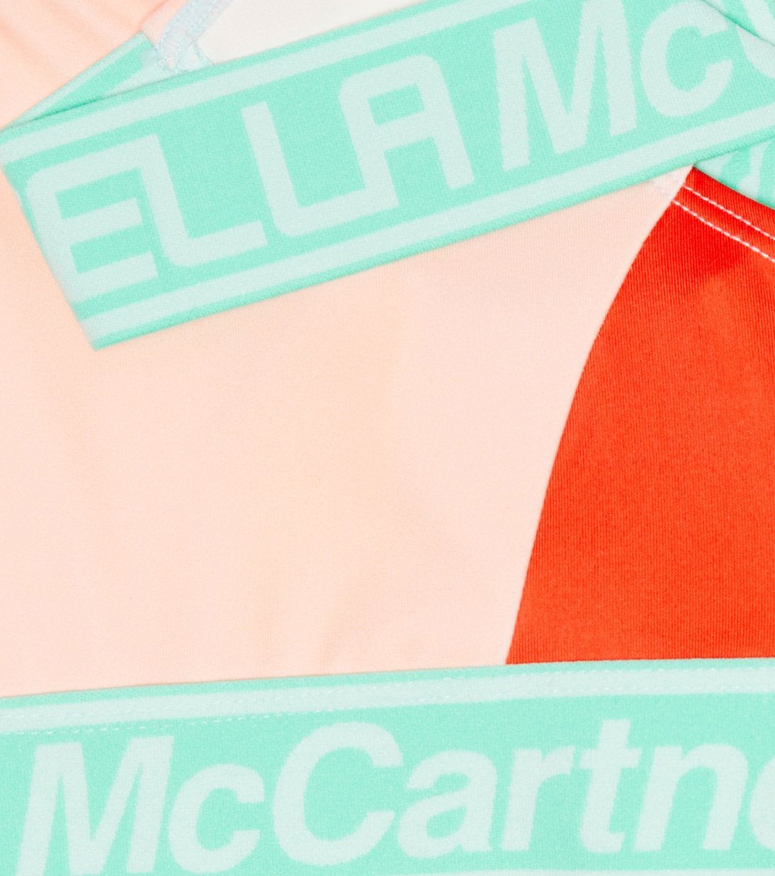 Camiseta deportiva colorblock | Stella McCartney Kids