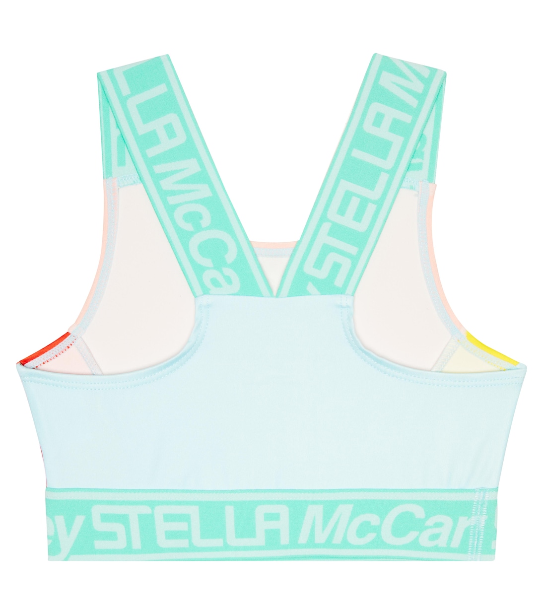 Camiseta deportiva colorblock | Stella McCartney Kids