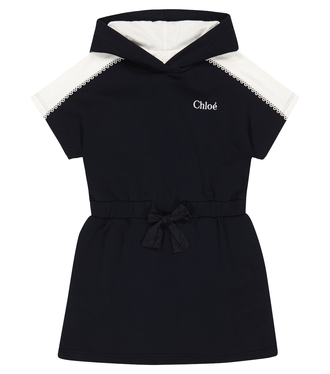 Abito in maglia di jersey di cotone | Chloé Kids