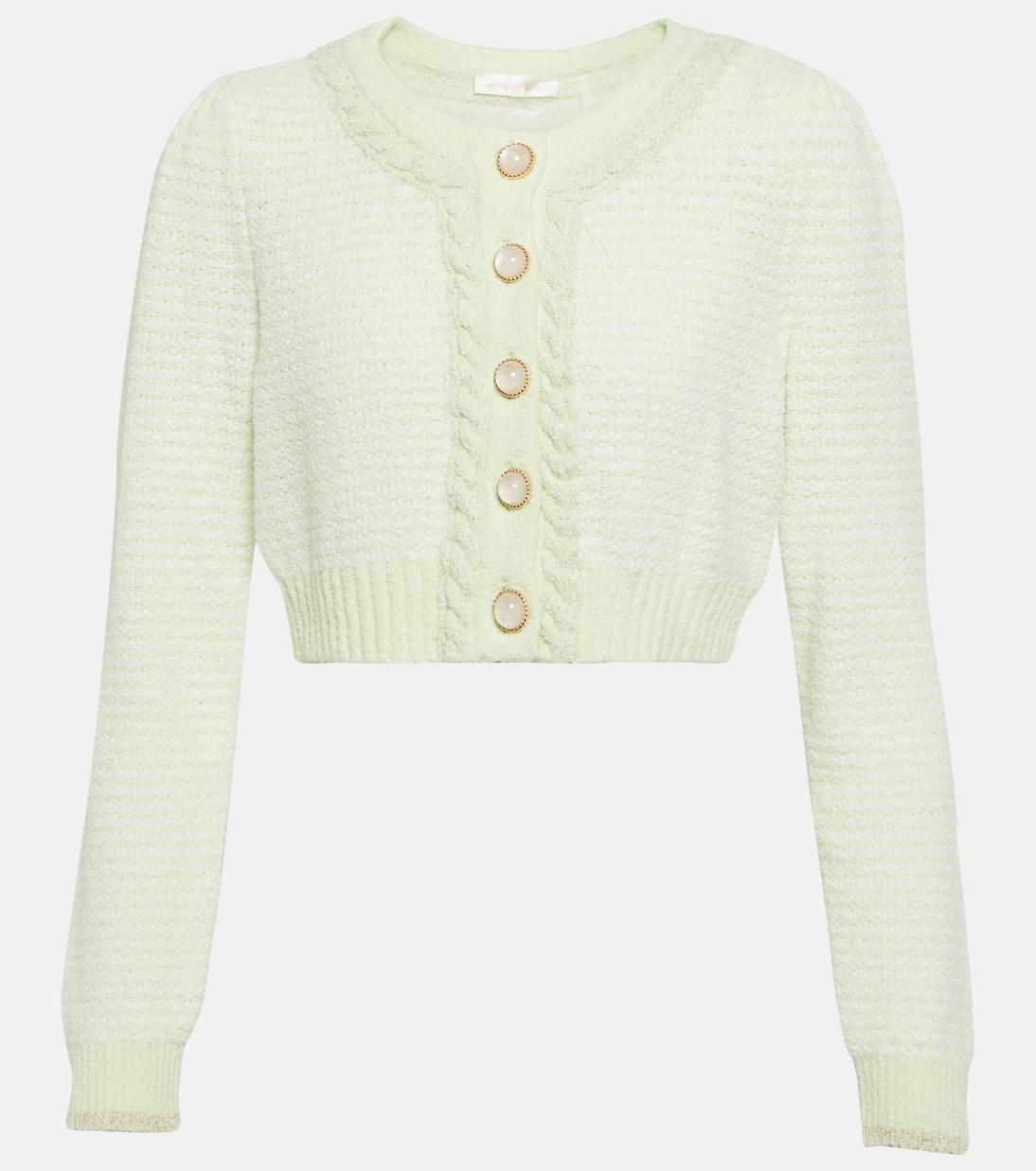 Twain cropped cardigan | LoveShackFancy