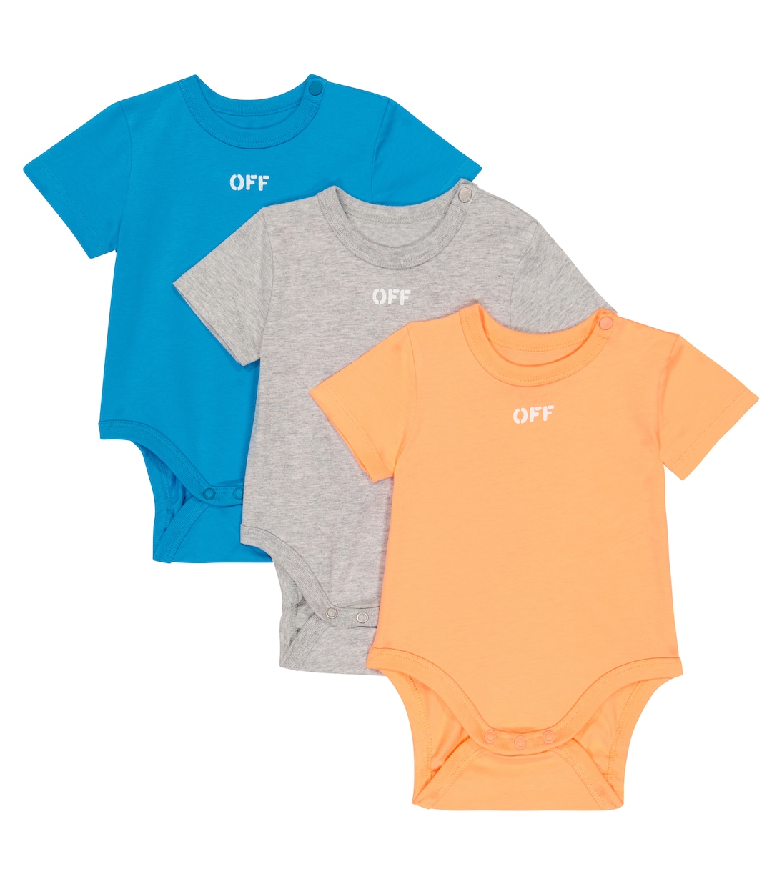 Bébé – Set de 3 bodys en coton | Off-White Kids