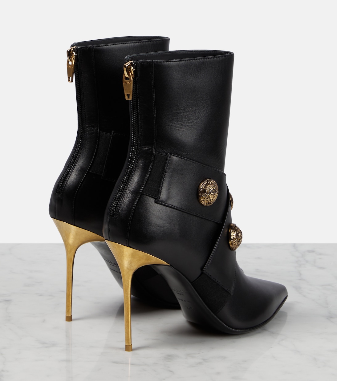 Ankle Boots Alma aus Leder | Balmain