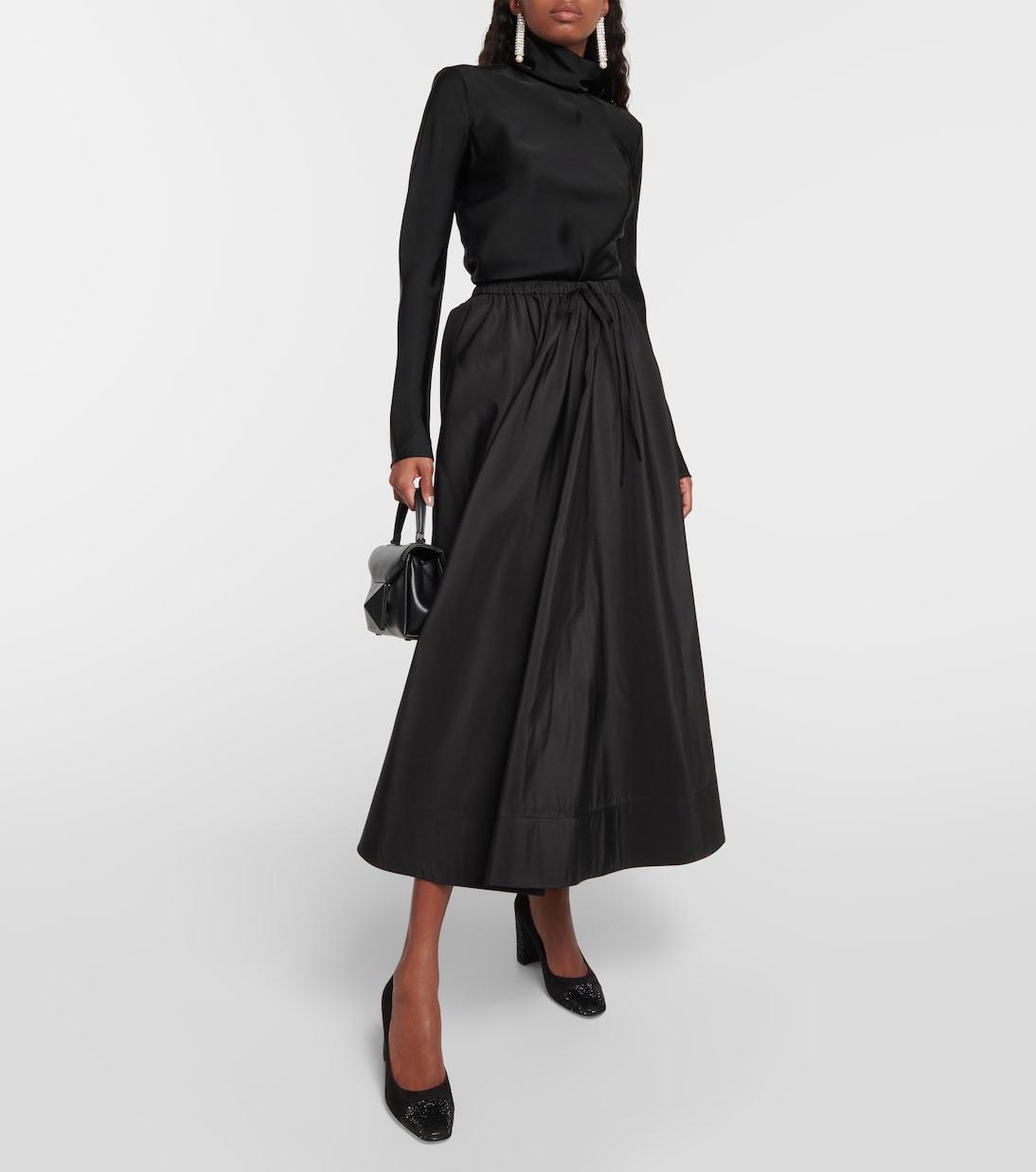Verzierte Pumps aus Veloursleder | Rene Caovilla