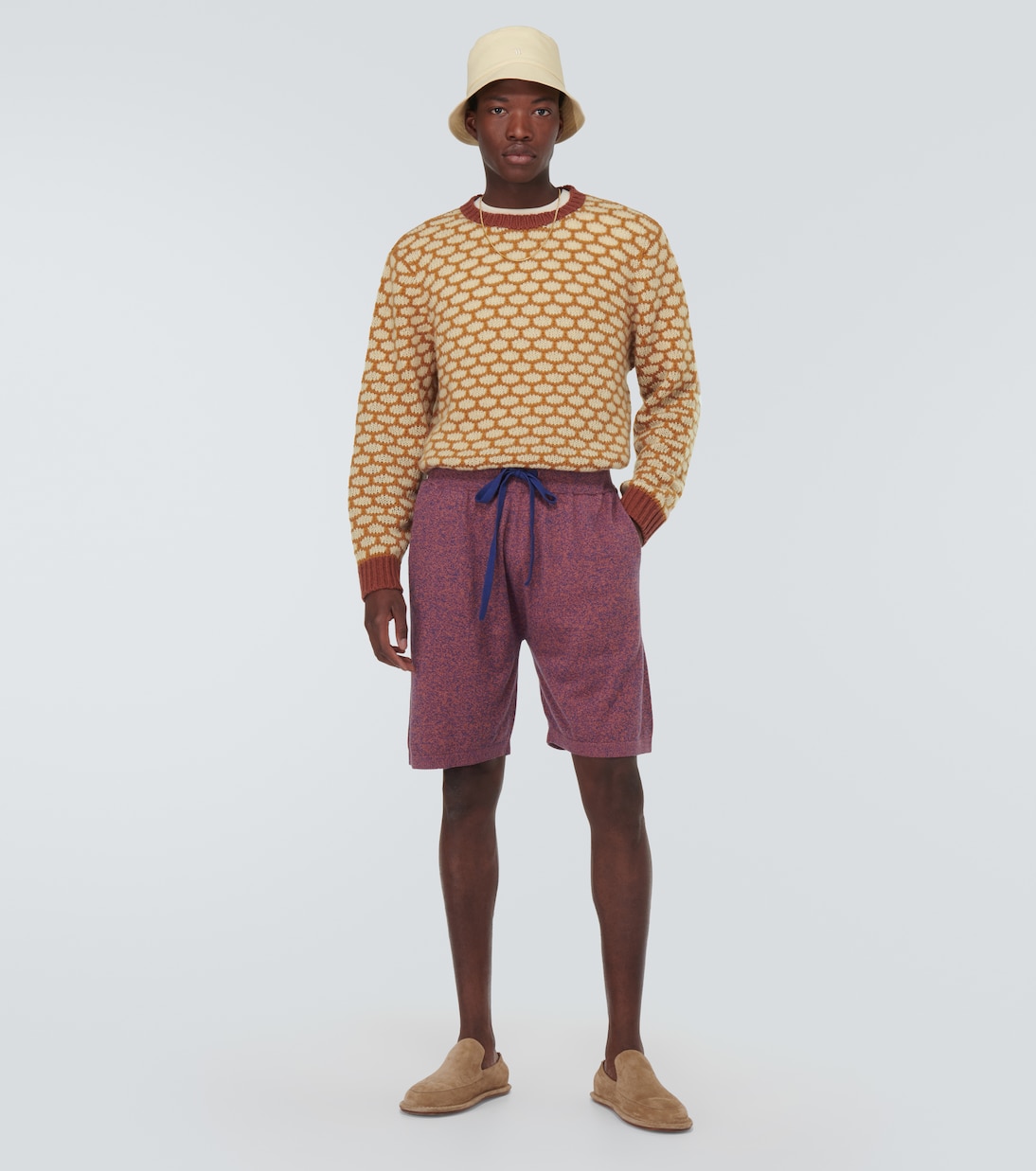 Sweat-shirt en jacquard de cachemire | The Elder Statesman