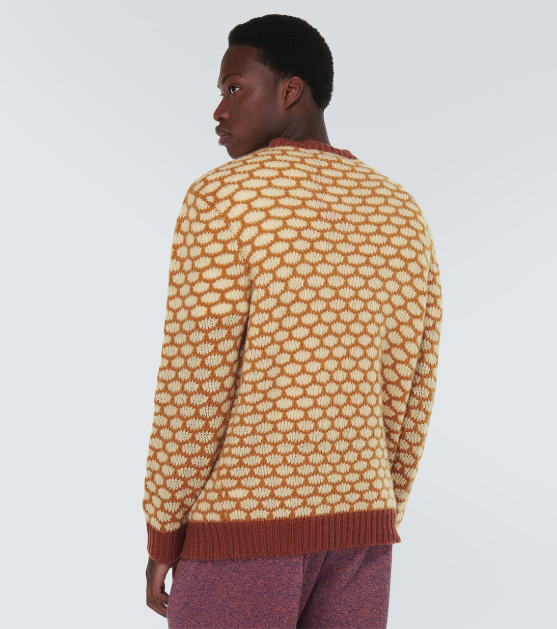 Sweat-shirt en jacquard de cachemire | The Elder Statesman