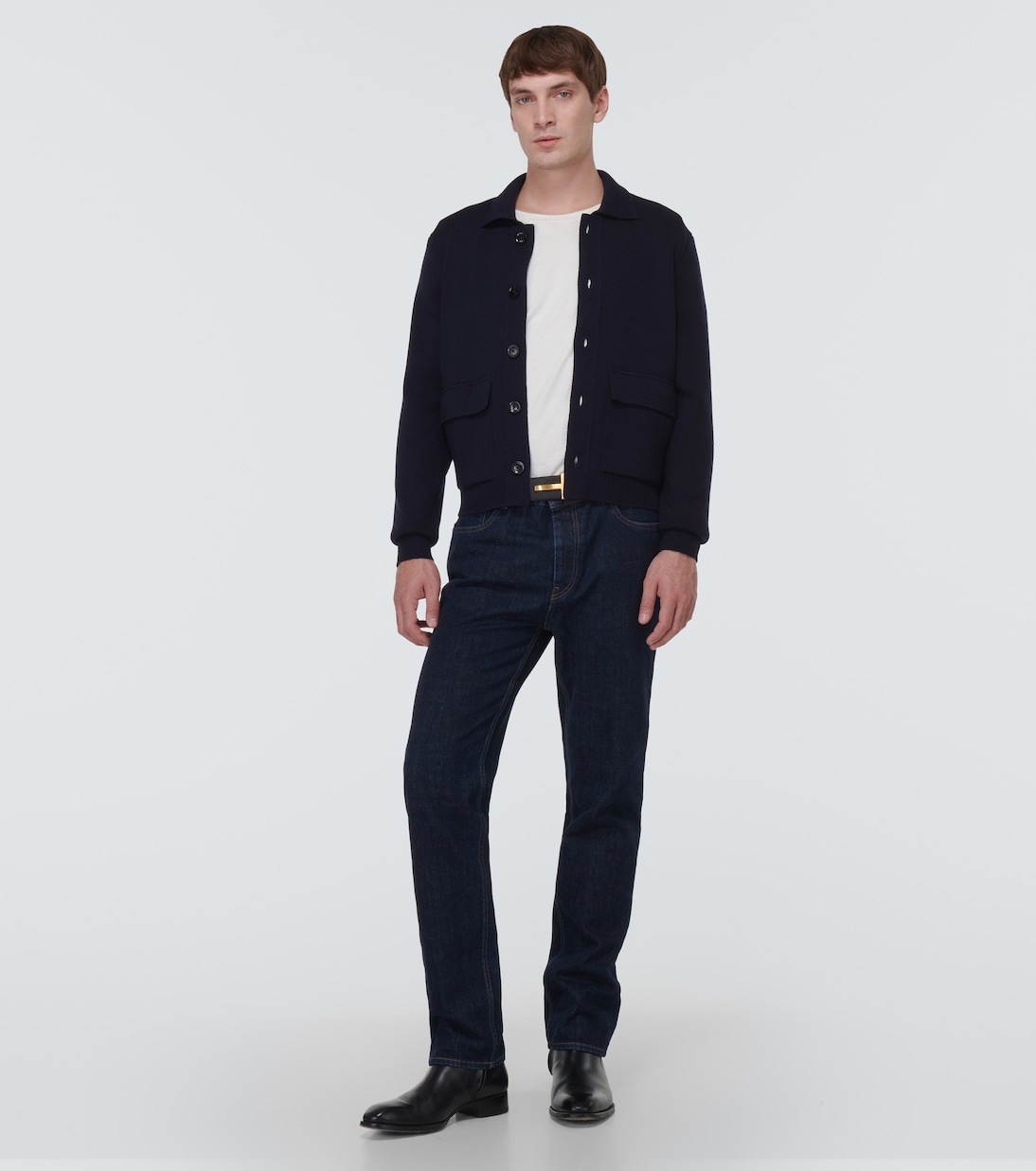 Cardigan in lana e seta | Tom Ford