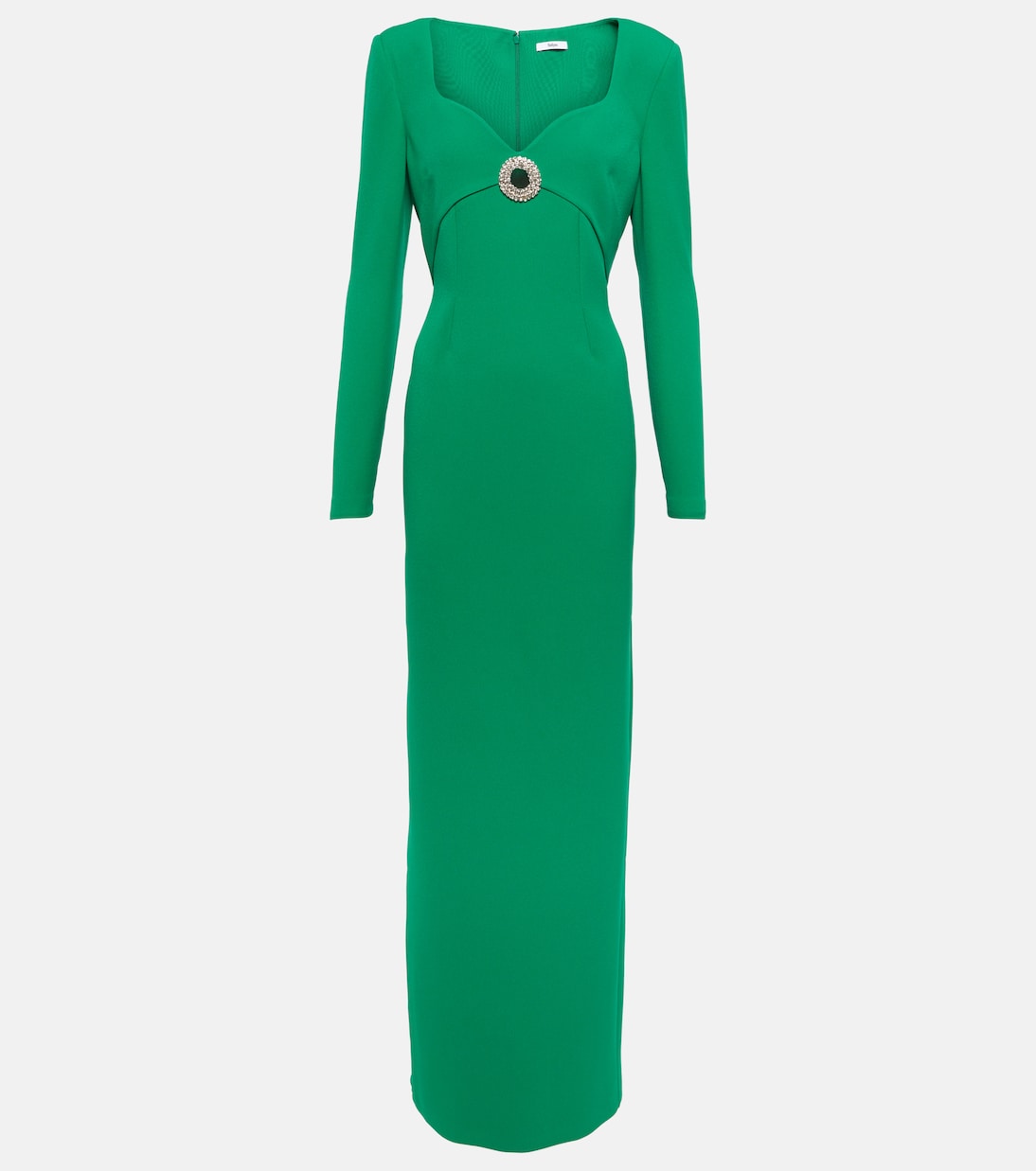 Zhad crêpe gown | Safiyaa