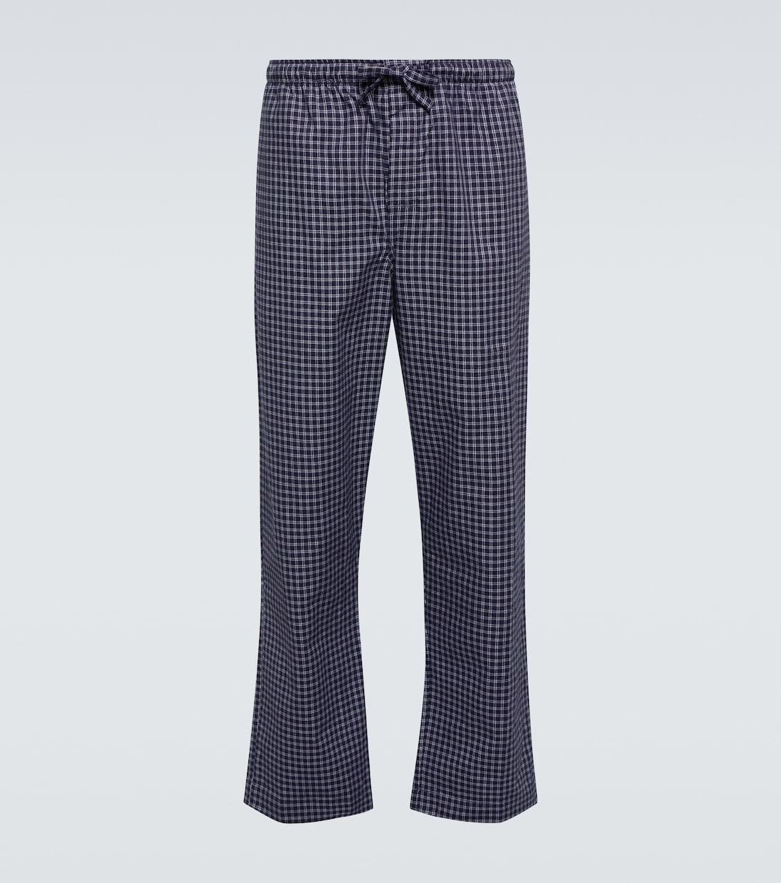Pantaloni pigiama in cotone a quadri | Derek Rose