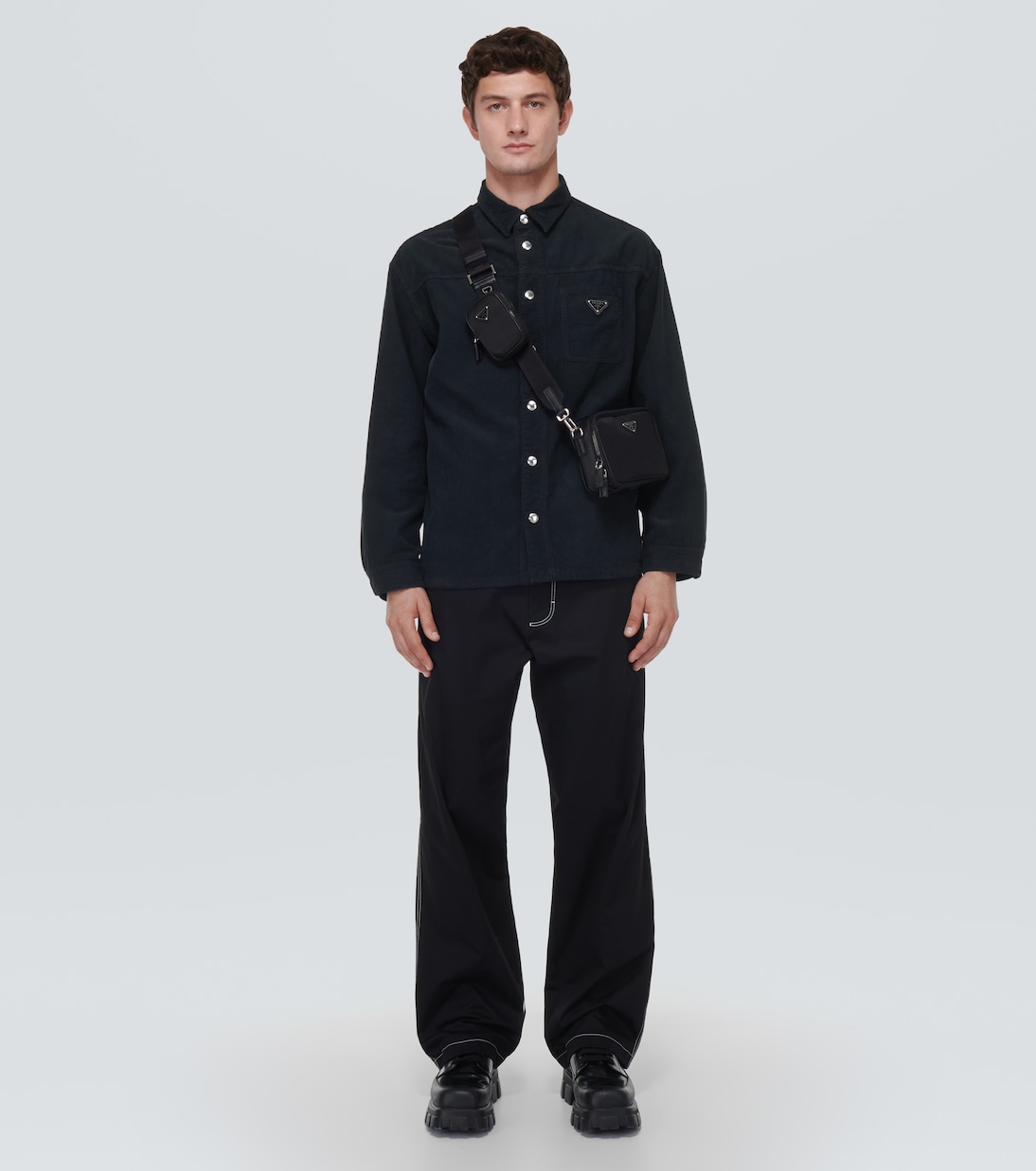 Hemd aus Cord | Prada