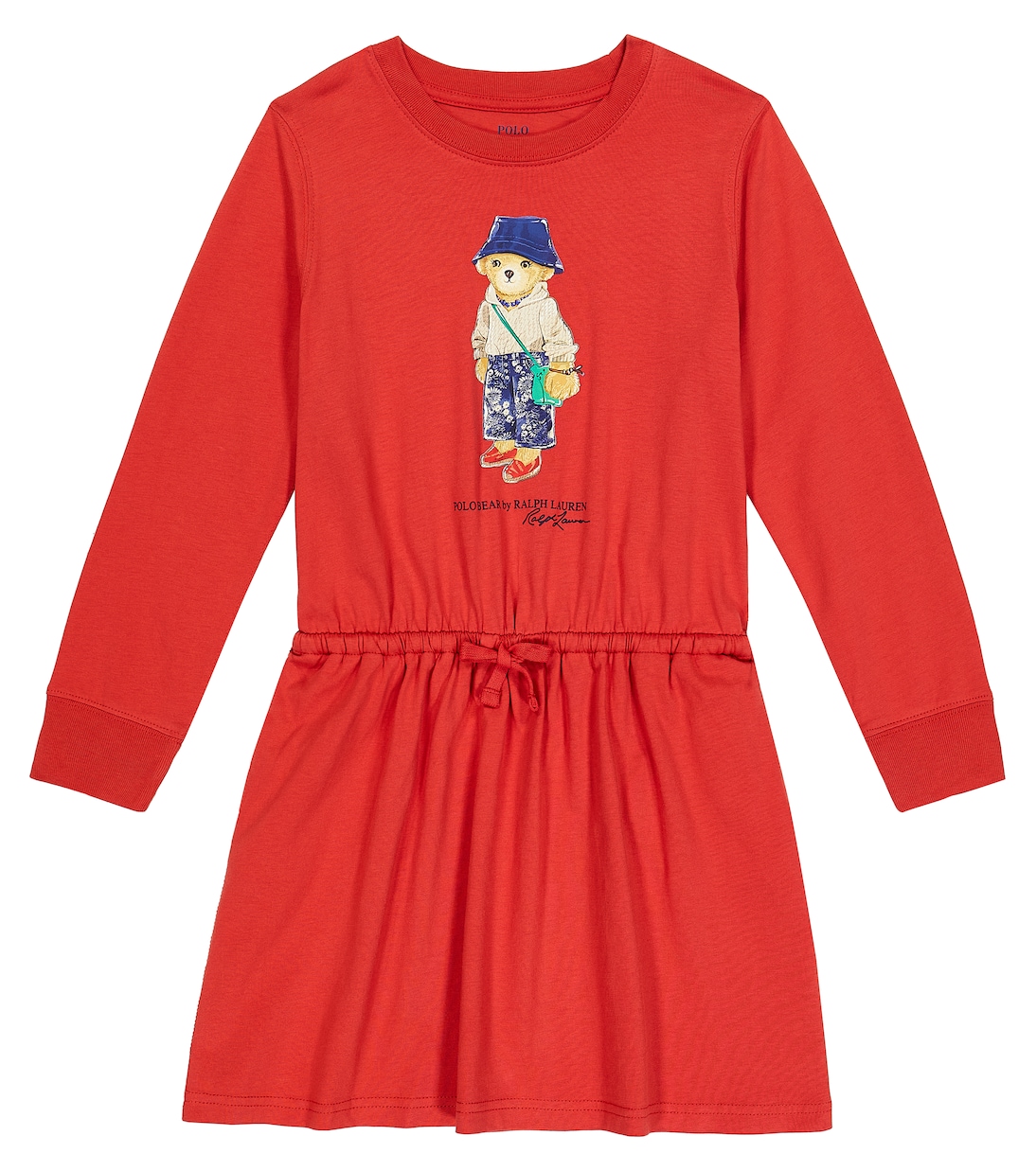 Kleid Polo Bear aus Baumwoll-Jersey | Polo Ralph Lauren Kids