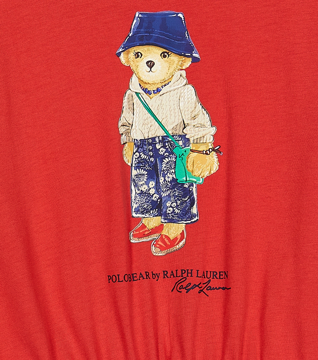 Kleid Polo Bear aus Baumwoll-Jersey | Polo Ralph Lauren Kids