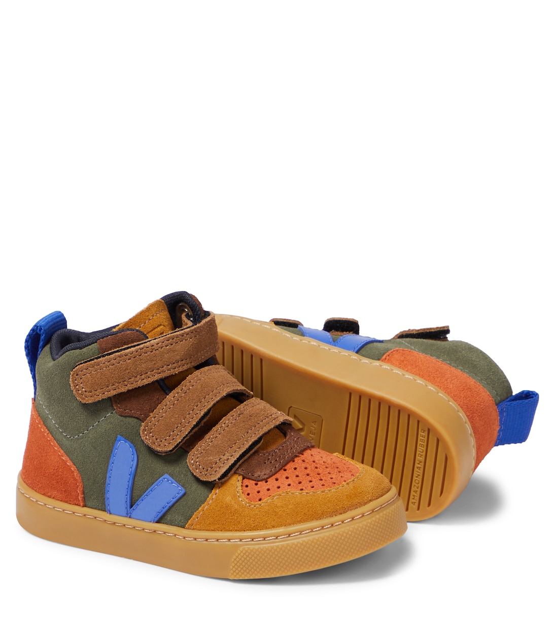 Baskets V-10 Mid en daim | Veja Kids