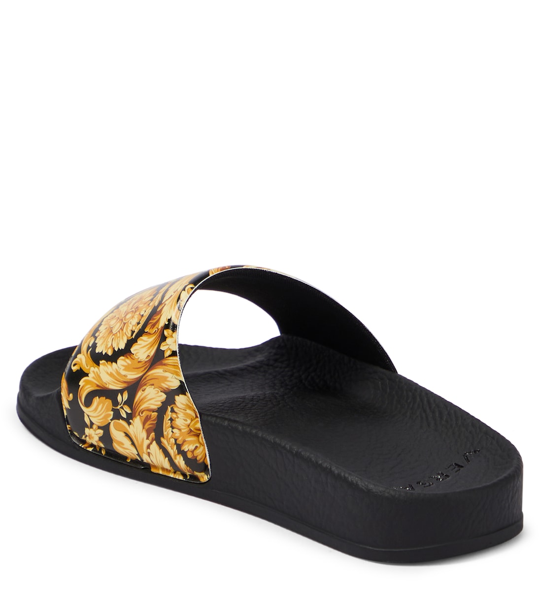 Barocco printed slides | Versace Kids