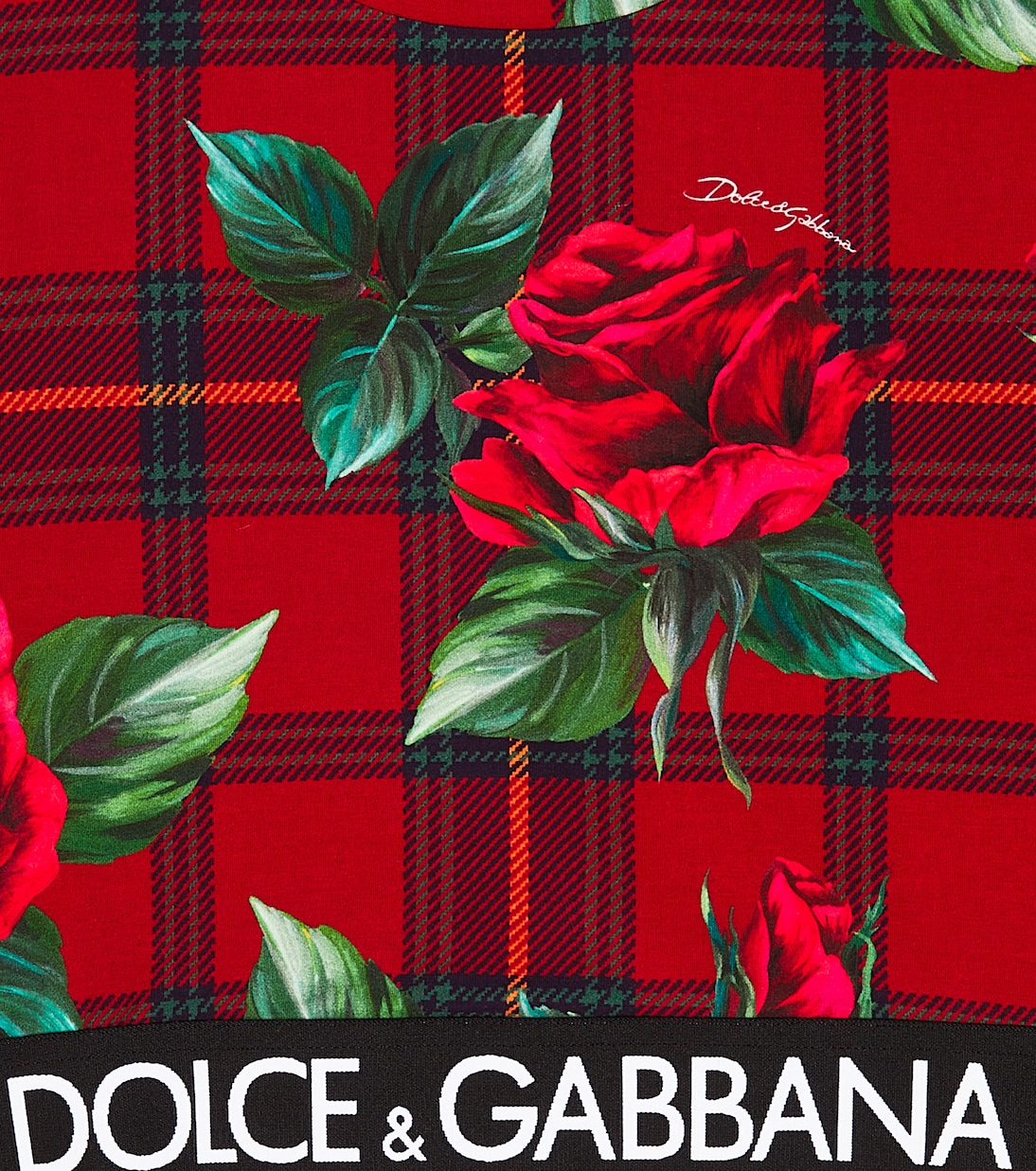Camiseta en mezcla de algodón estampada | Dolce&Gabbana Kids