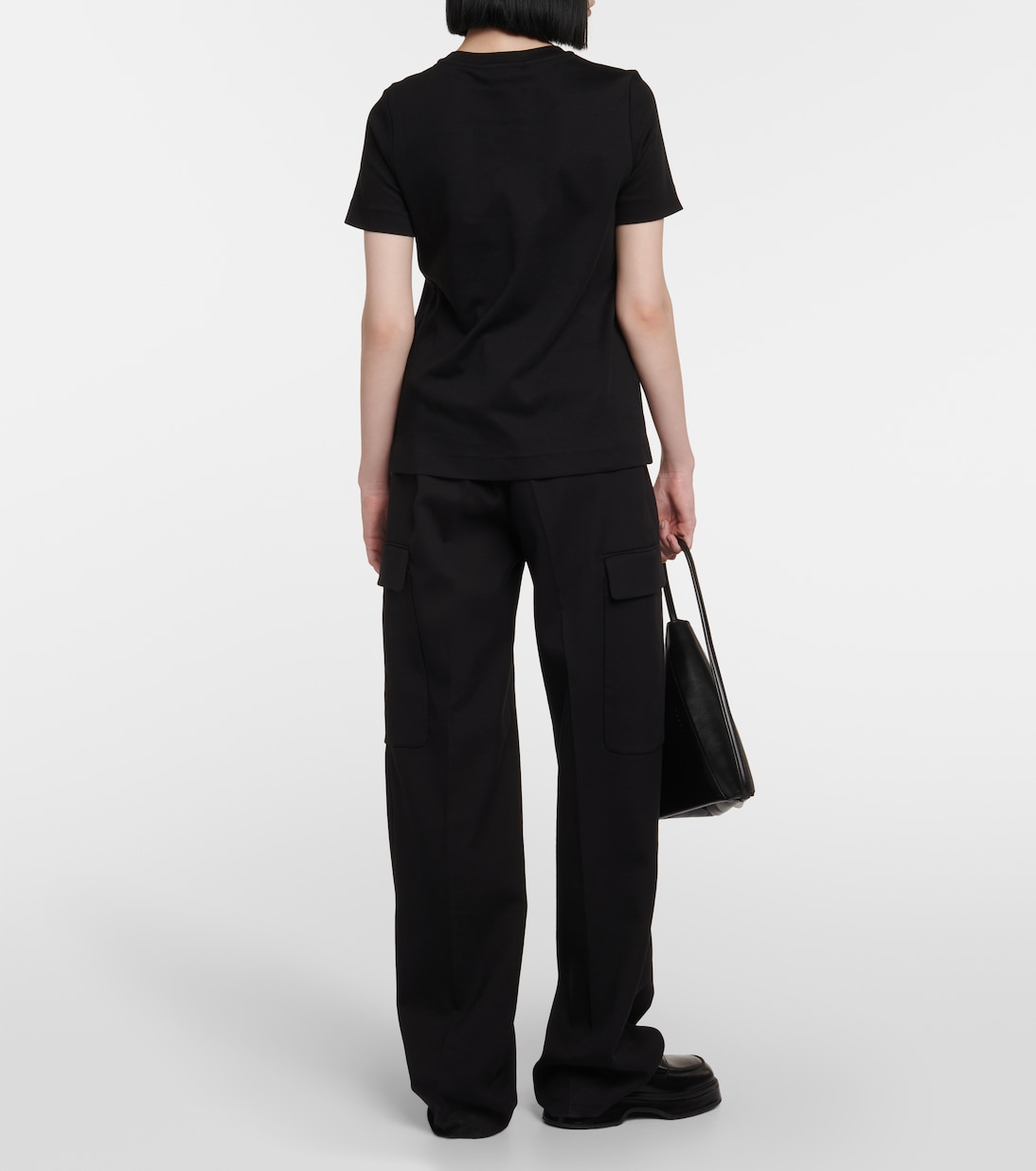 Logo cotton-blend jersey T-shirt | 'S Max Mara