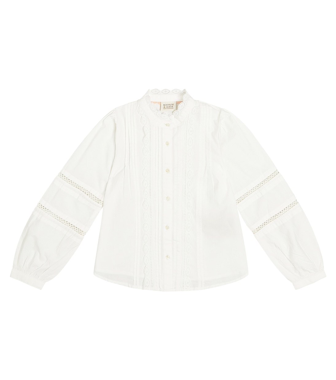 Blouse brodée en coton | Scotch & Soda Kids