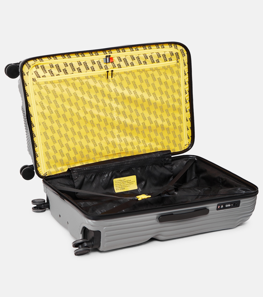 Koffer Stripe Large | Crash Baggage