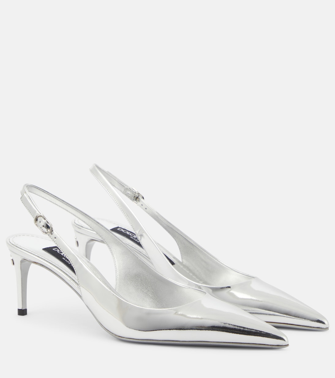Escarpins en cuir métallisé | Dolce&Gabbana
