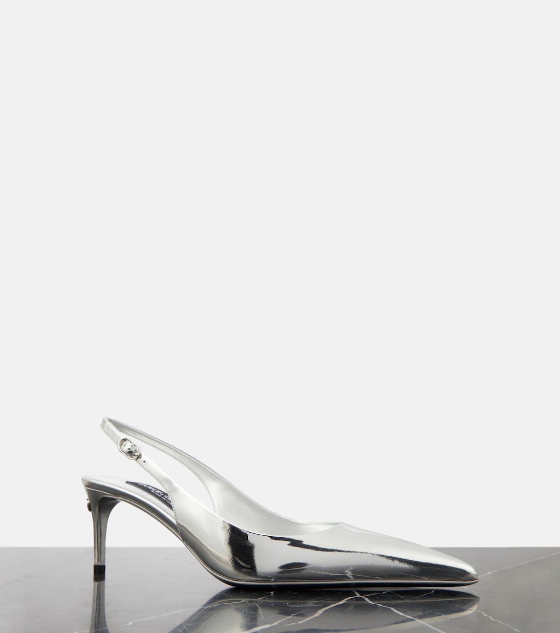 Escarpins en cuir métallisé | Dolce&Gabbana