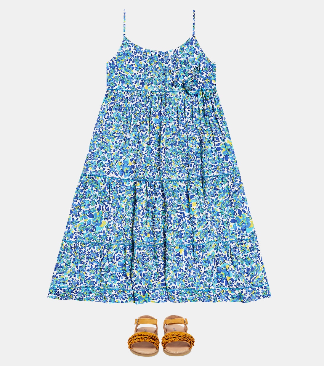 Robe Bambi à fleurs | Poupette St Barth Kids