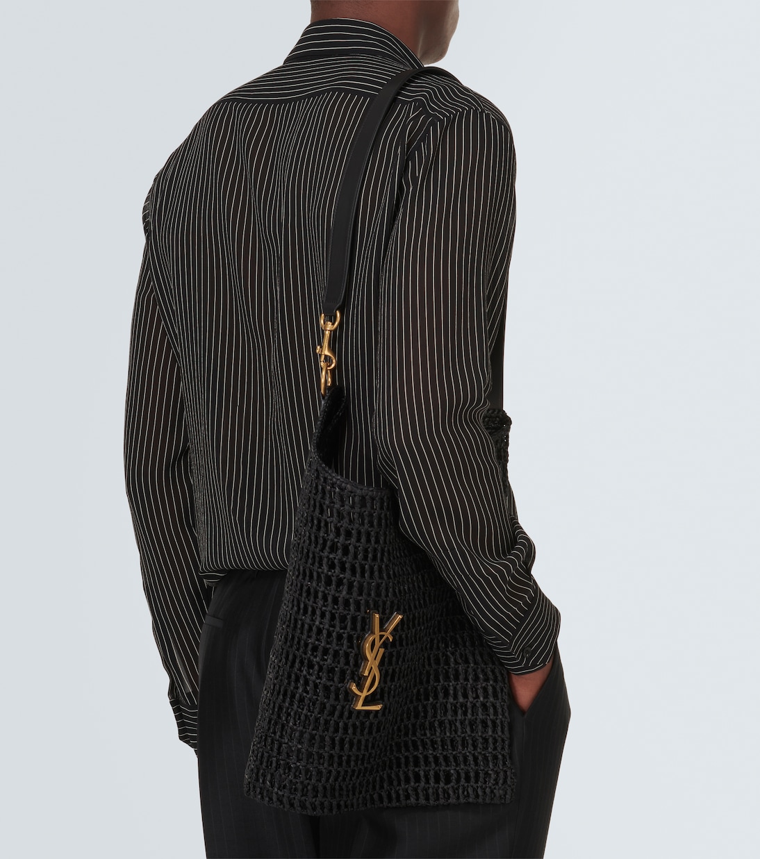 Tote Oxalis mit Leder | Saint Laurent