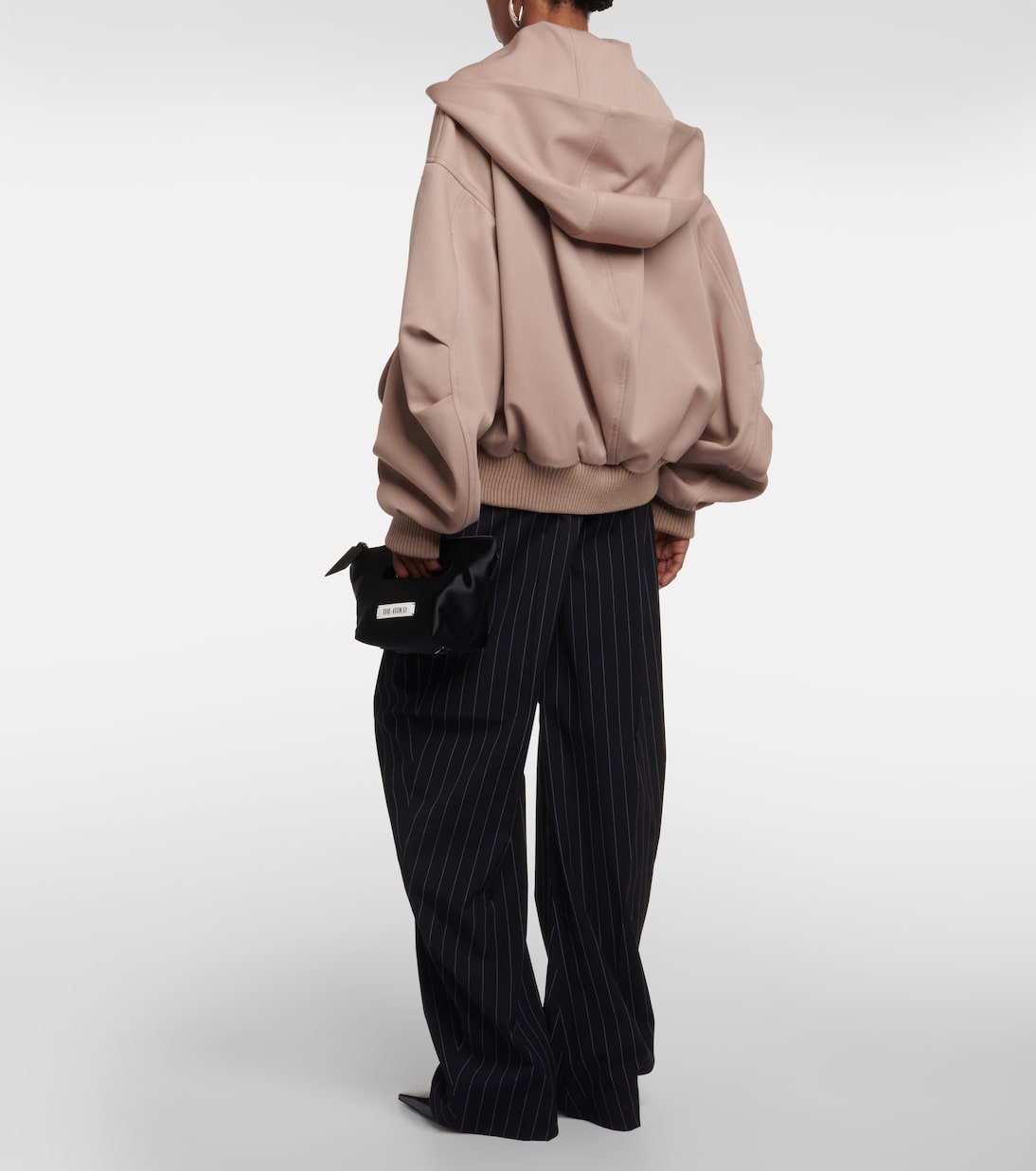 Bomber de gabardina de lana | The Attico
