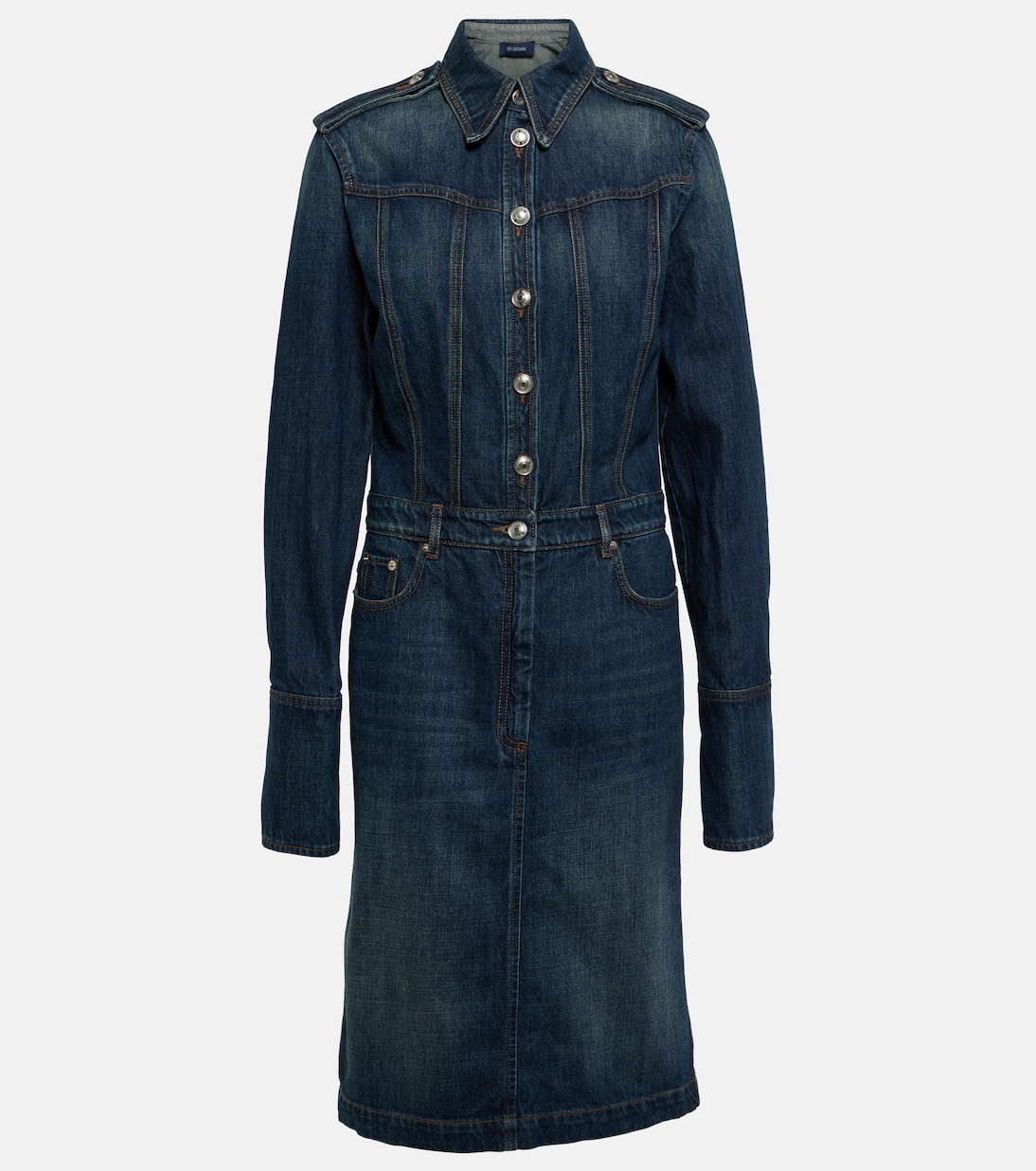 Vestido midi de denim | Sportmax