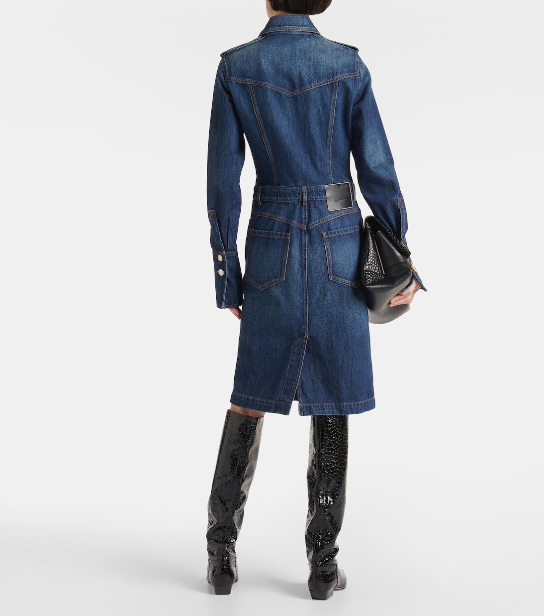 Vestido midi de denim | Sportmax