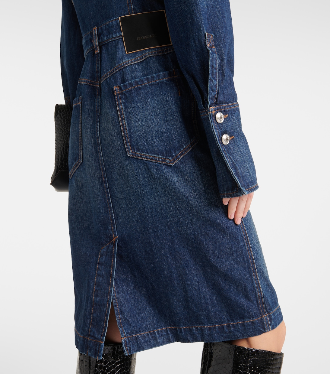 Vestido midi de denim | Sportmax