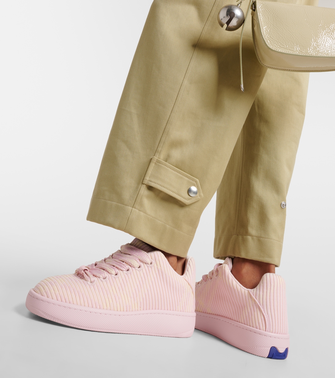 New Trainer checked canvas sneakers | Burberry