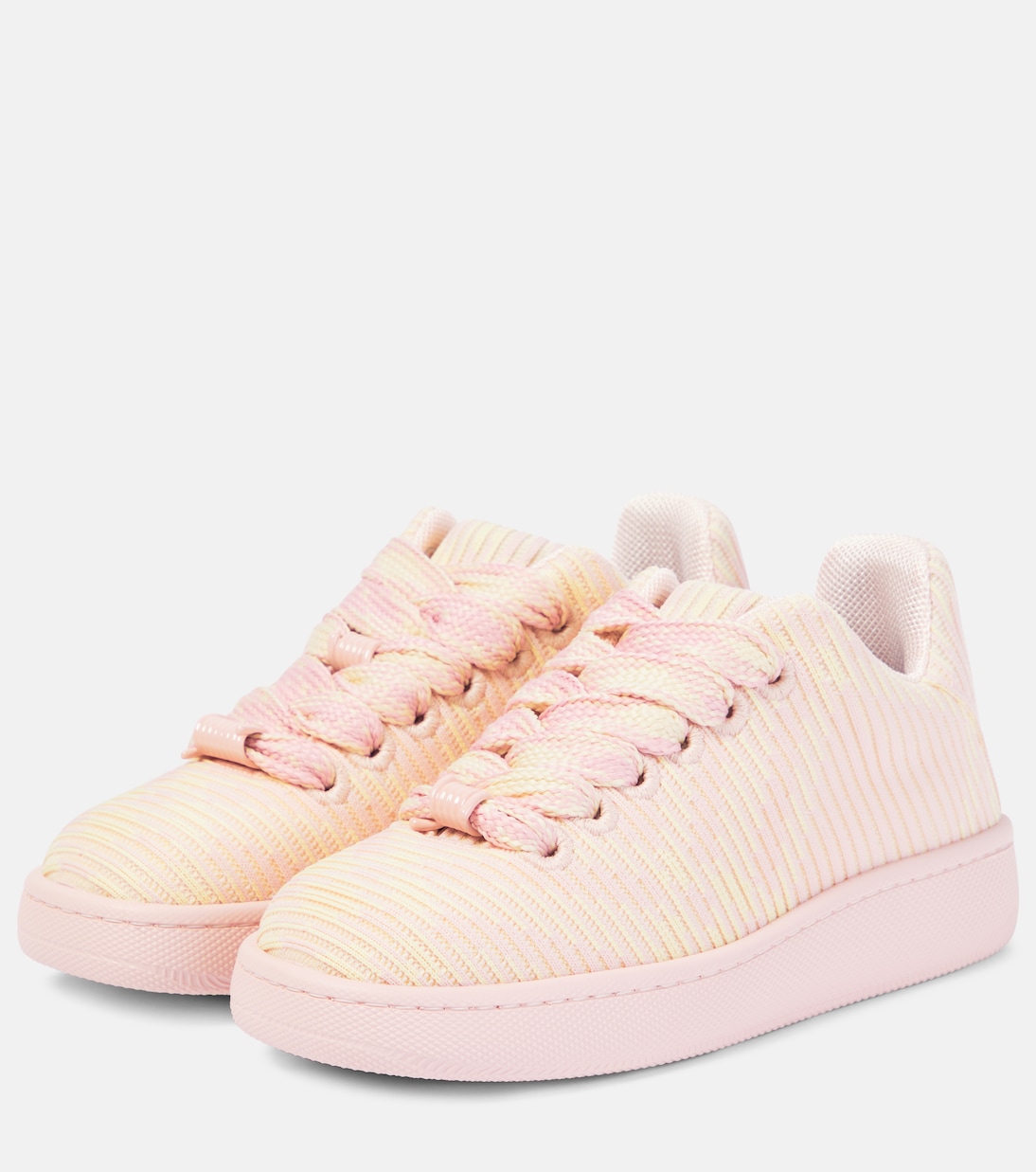 New Trainer checked canvas sneakers | Burberry