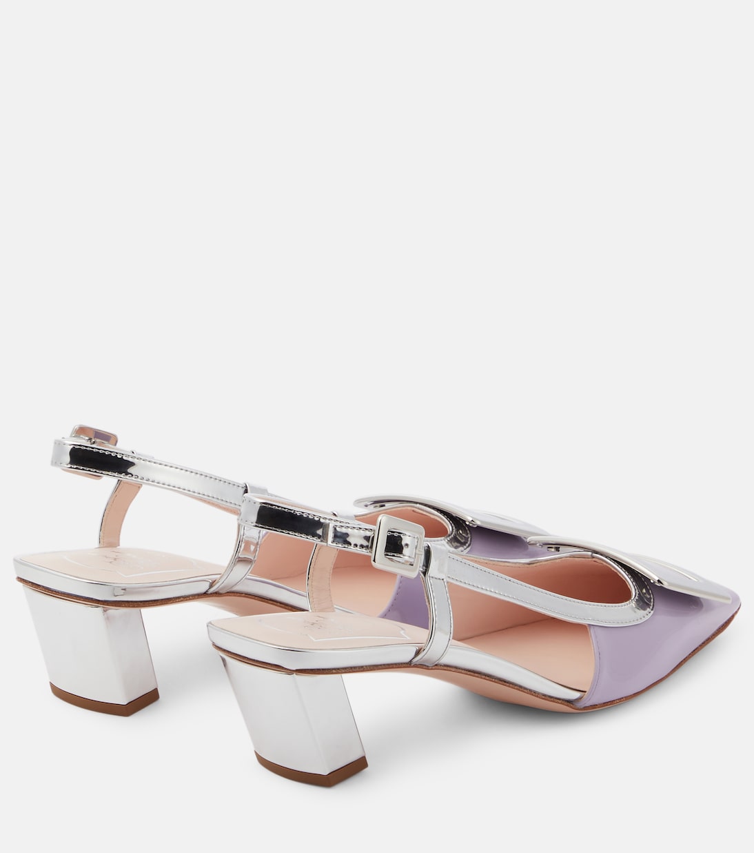 Belle Vivier leather slingback pumps | Roger Vivier