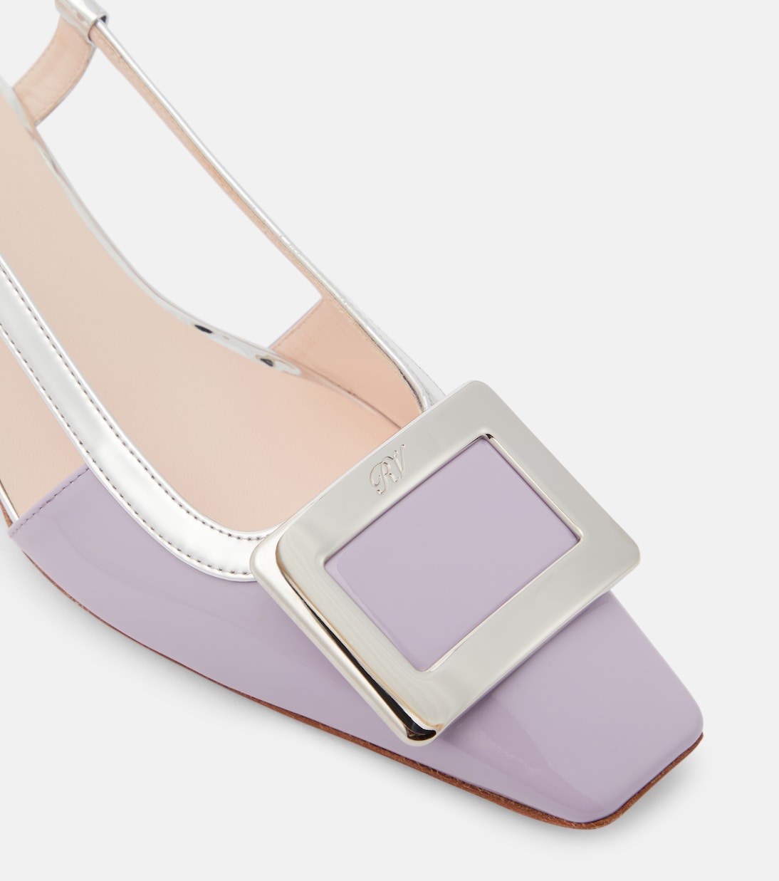 Belle Vivier leather slingback pumps | Roger Vivier