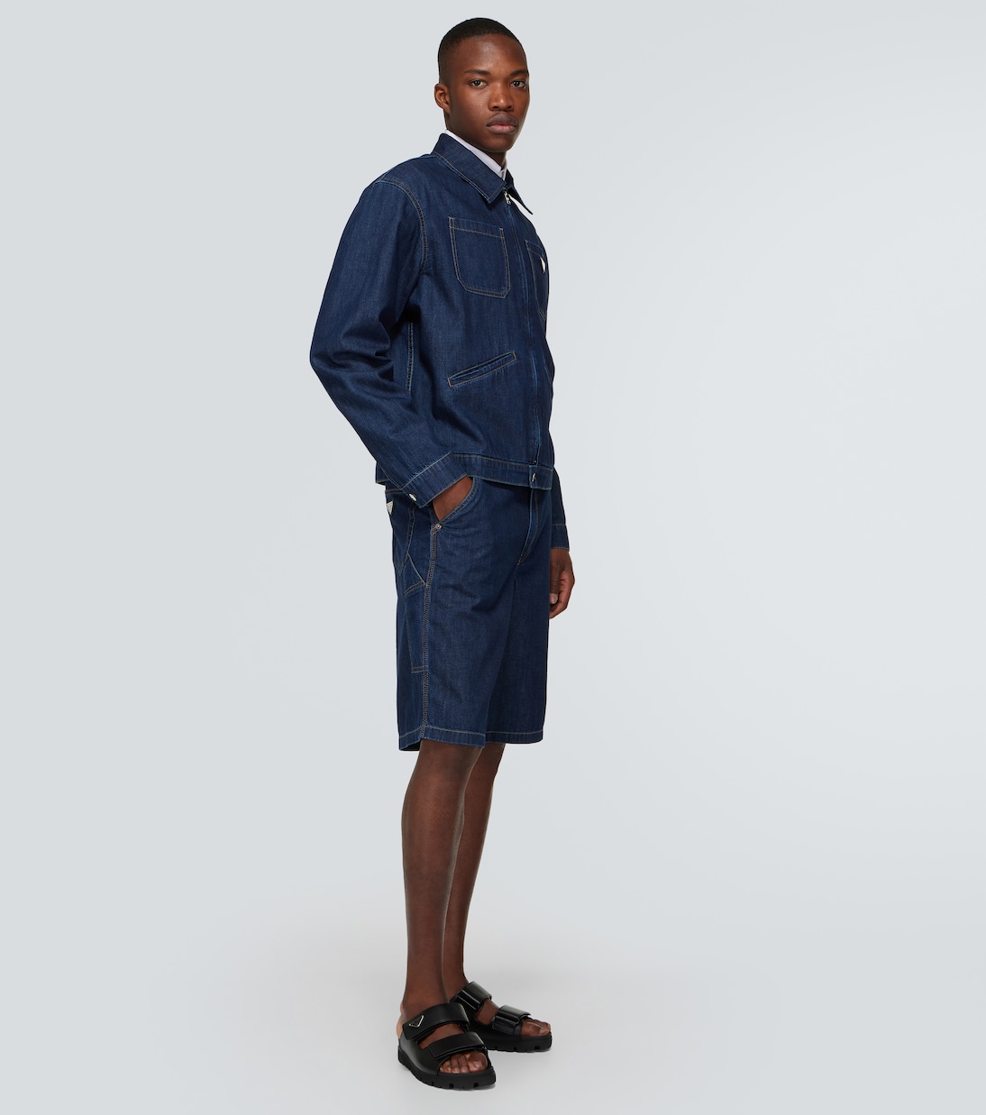 Sandali Vit Sport in pelle | Prada