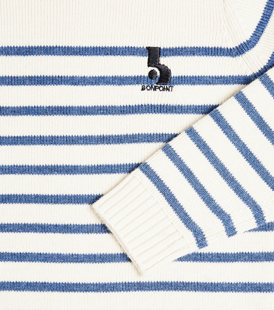 Pull rayé Crofton en laine et coton | Bonpoint