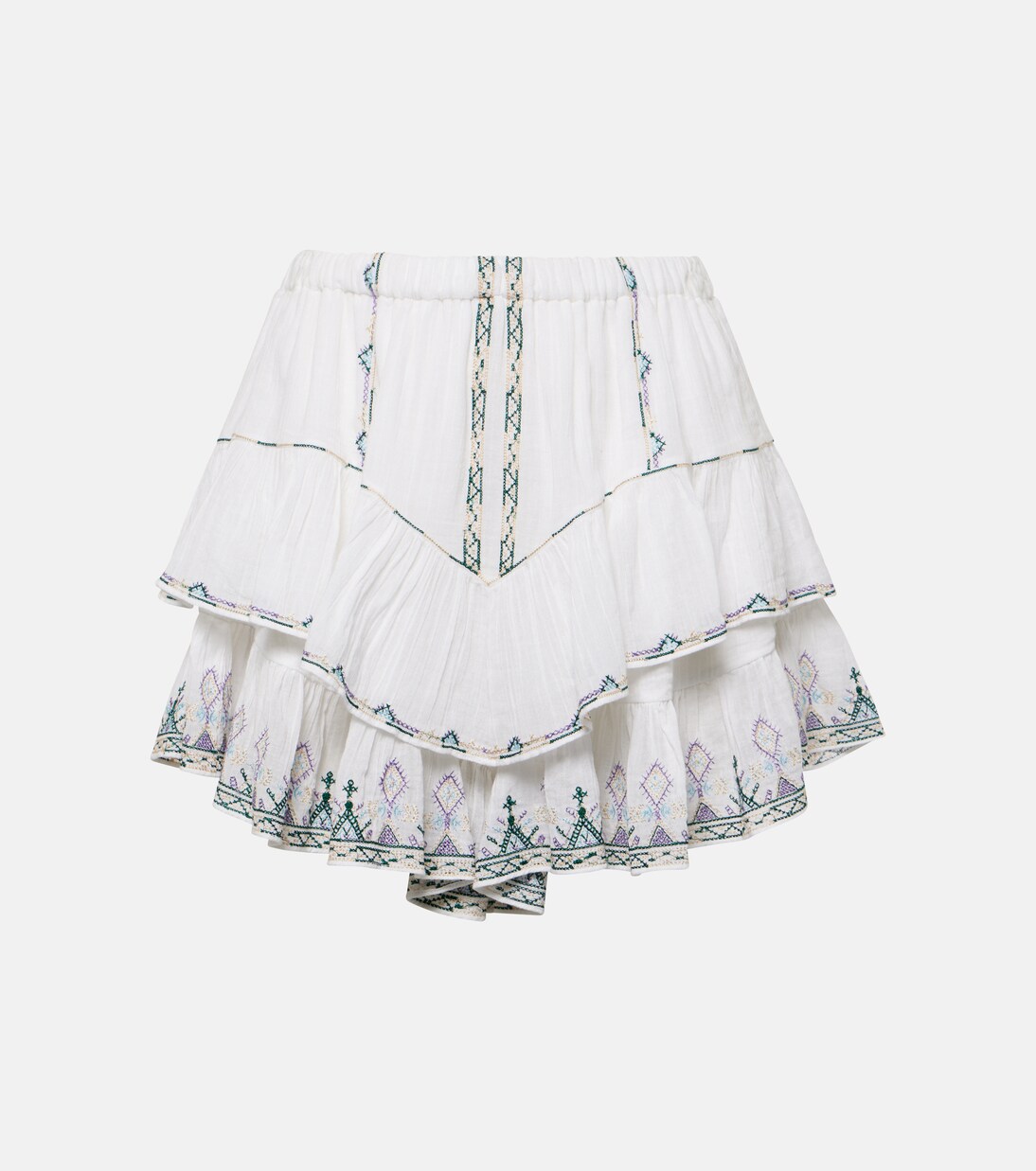 Minifalda Jocadia de algodón con volantes | Marant Etoile