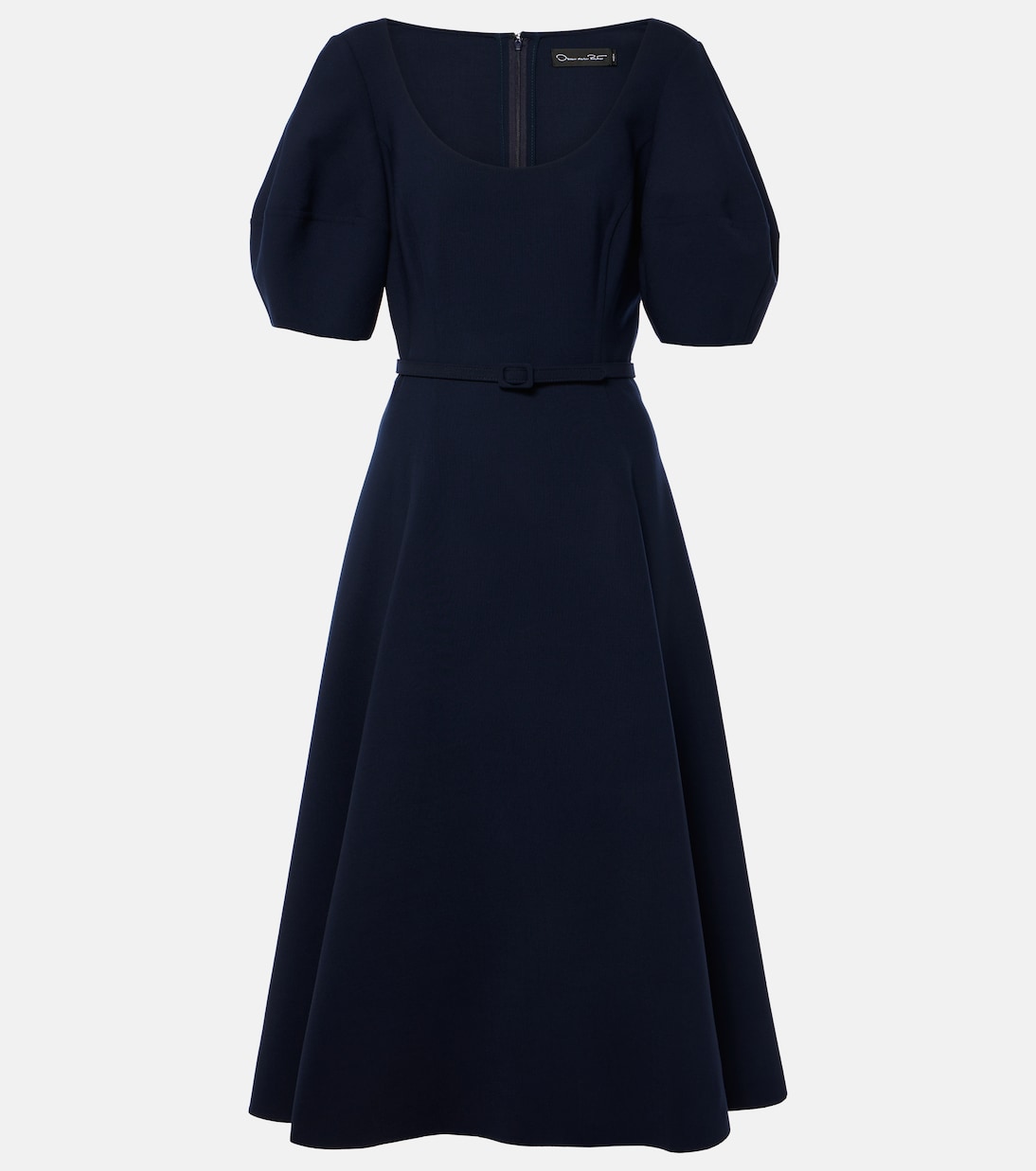 Abito midi in misto lana | Oscar de la Renta