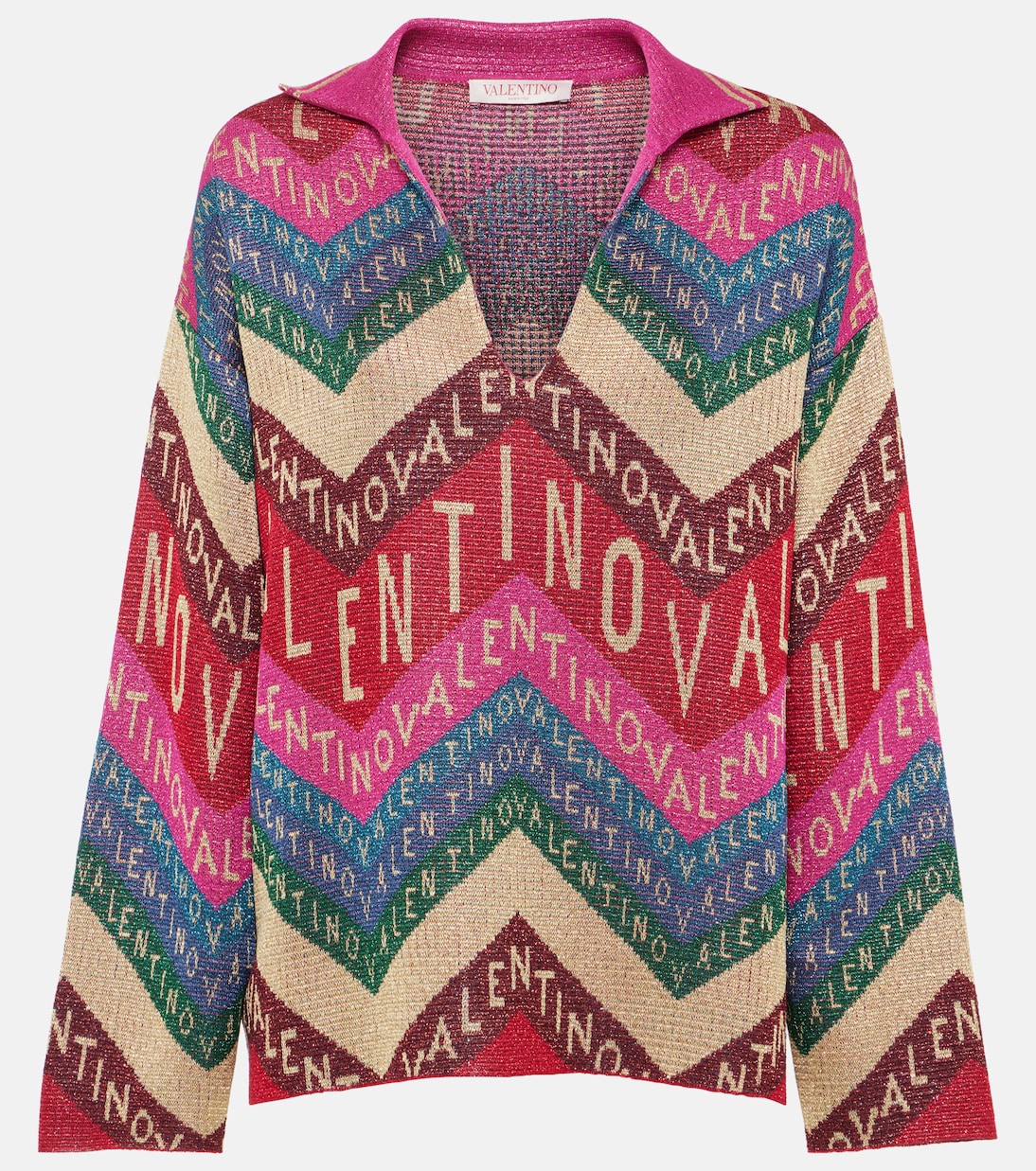 Jersey en intarsia con logo | Valentino