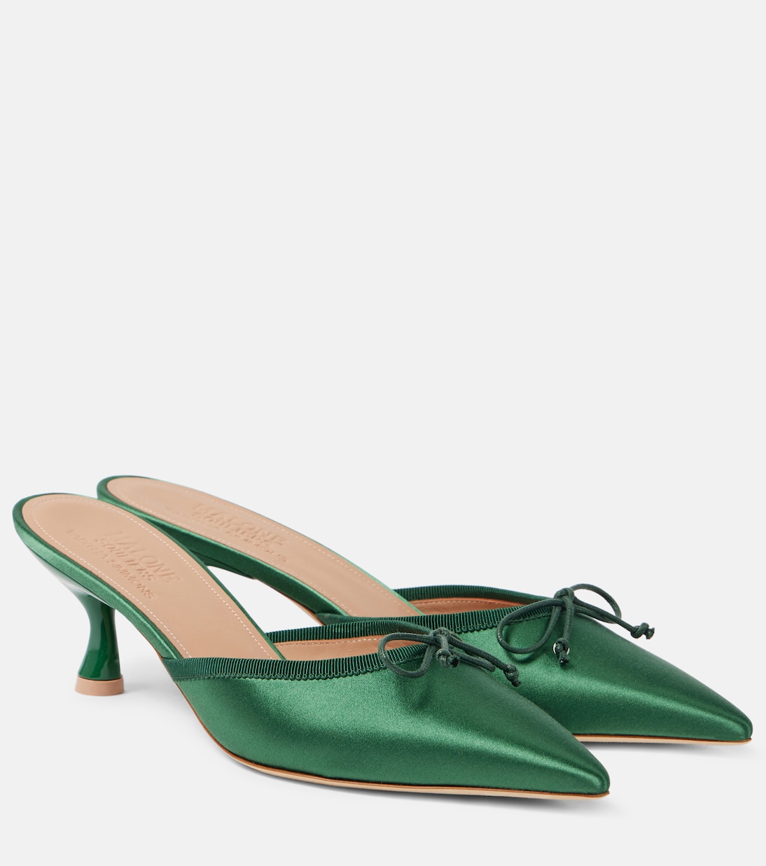 x Tabitha Simmons - Mules Rose 45 in raso | Malone Souliers