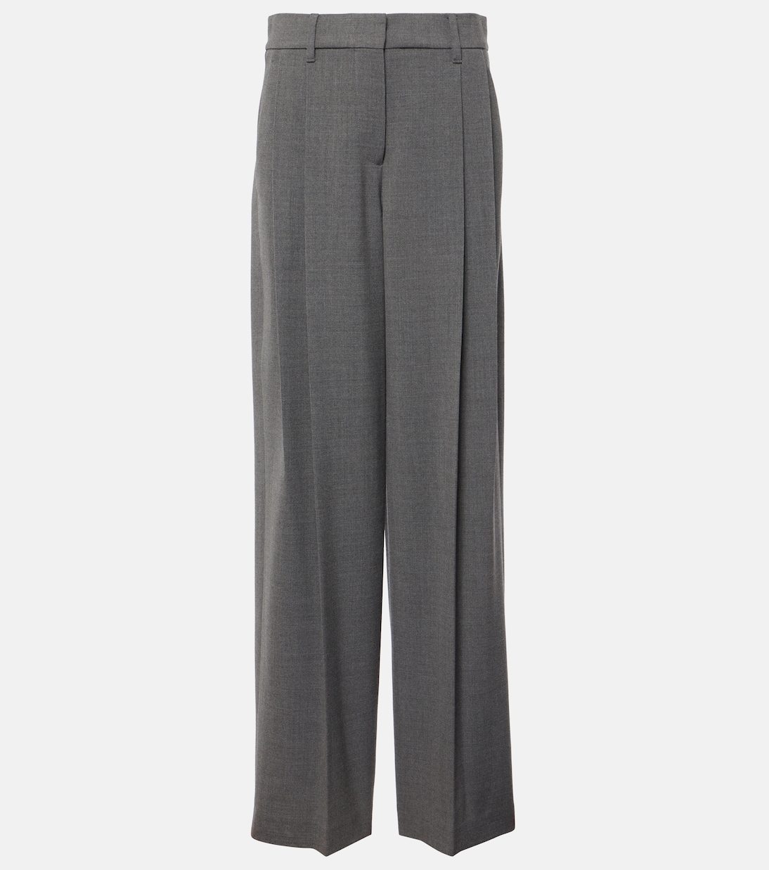 Wool wide-leg pants | Brunello Cucinelli
