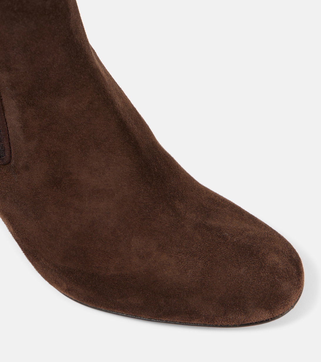 Turelastic 85 suede ankle boots | Christian Louboutin