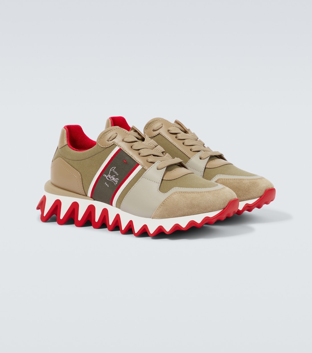 Sneakers Nastroshark mit Veloursleder | Christian Louboutin